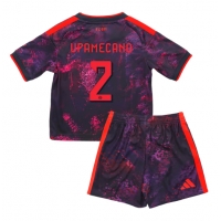 Camiseta Bayern Munich Dayot Upamecano #2 Tercera Equipación Replica 2026-27 para niños mangas cortas (+ Pantalones cortos)